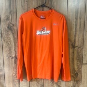 NCAA Bowling Green Hockey Long Sleeve Shirt by Nike